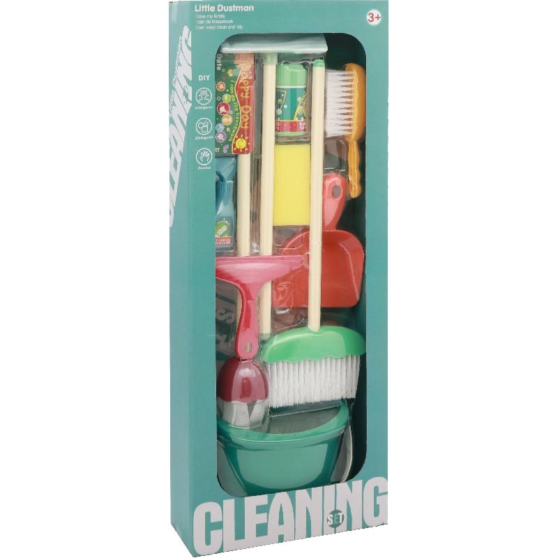 Masen Toys Cleaning Set: Little Dustman - Kid's Pretend Play