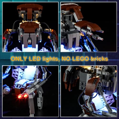 LED Light for Lego 75381 Droideka - Robot