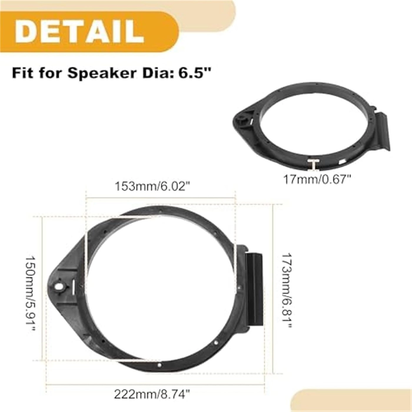 Speaker Spacer Ring - Buick Envision 2020-2021