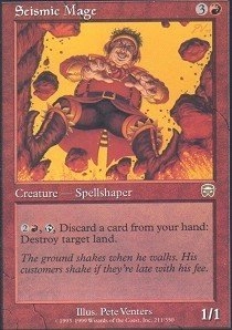 Wizards of the Coast Magic: The Gathering: Mercadian Masques - Seismic Mage