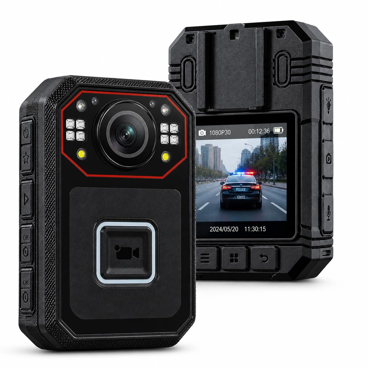 teknoworth 4K Body Worn Camera - 4K 512GB