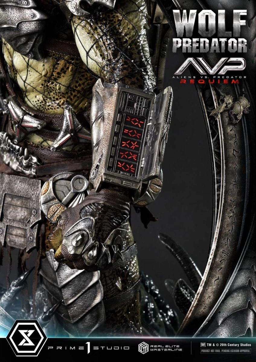 Requiem Wolf Predator - Aliens vs Predator - H:95cm