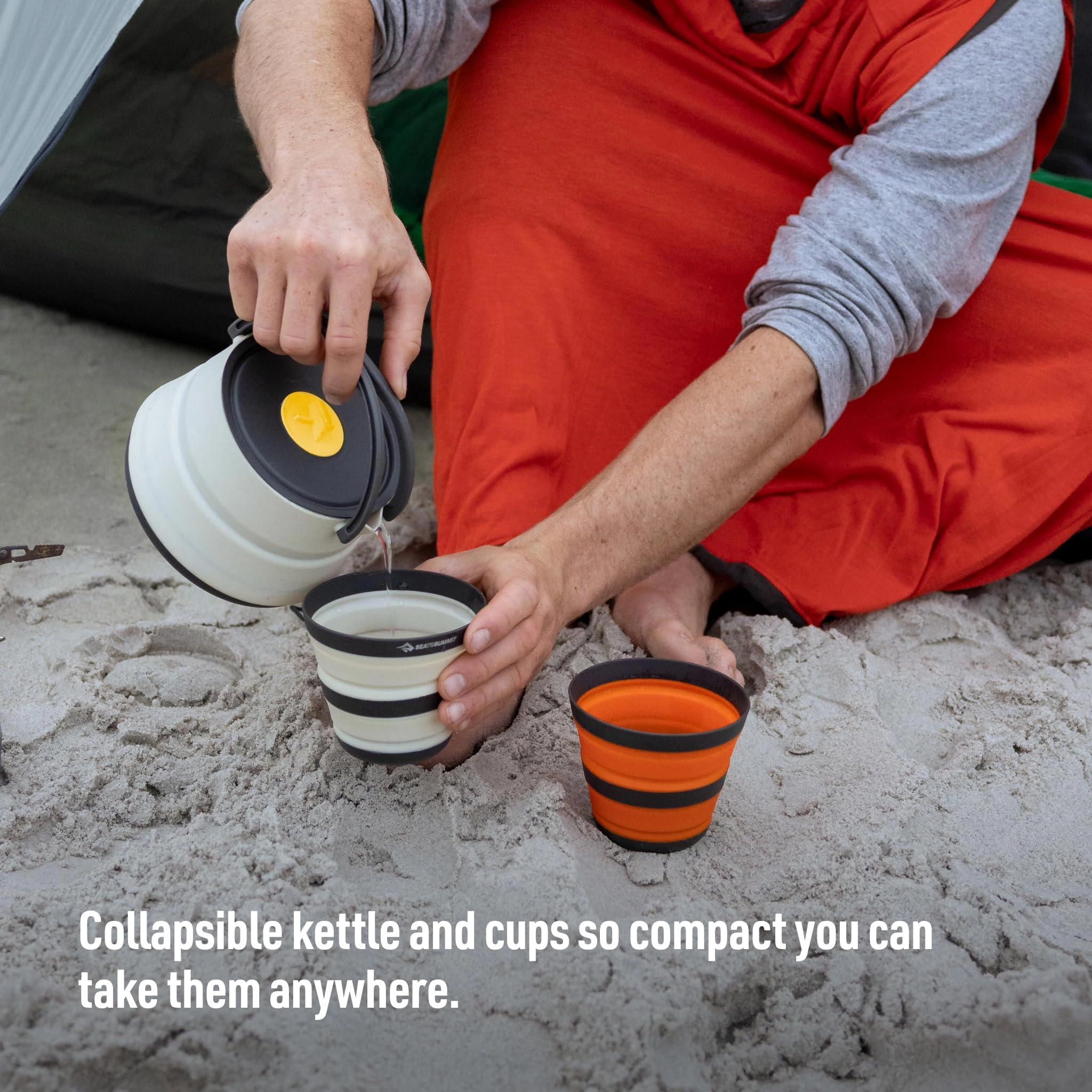 Frontier Ultralight Collapsible Kettle Cook Set - 3 1.3 liter