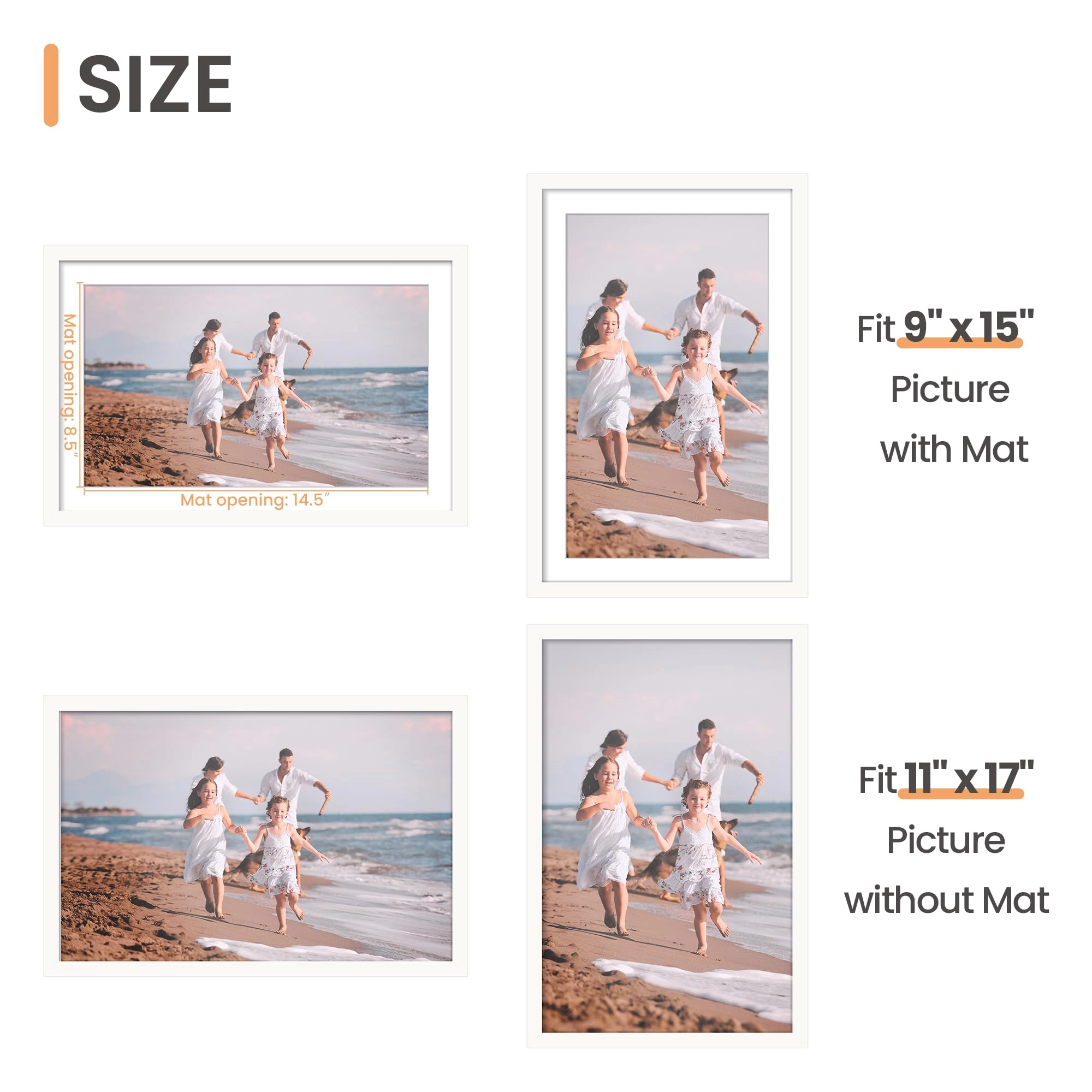 Picture Frame - 11x17 1 Count