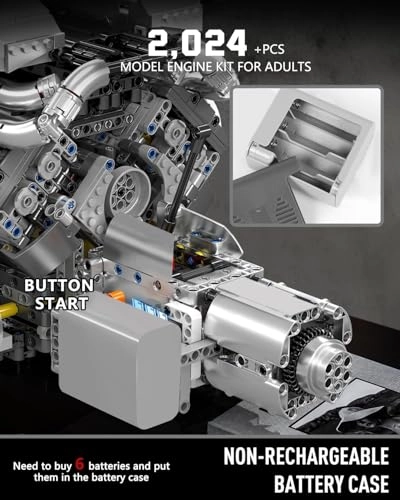 W16 Model Engine Kit - 2024 pcs