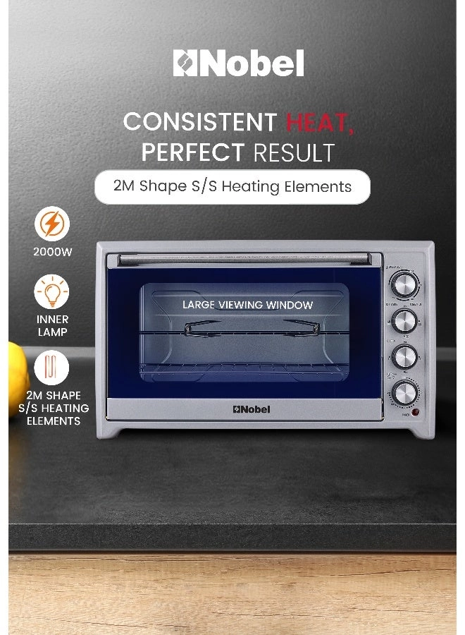 NEO60PI - Electric Convection Rotisserie silver