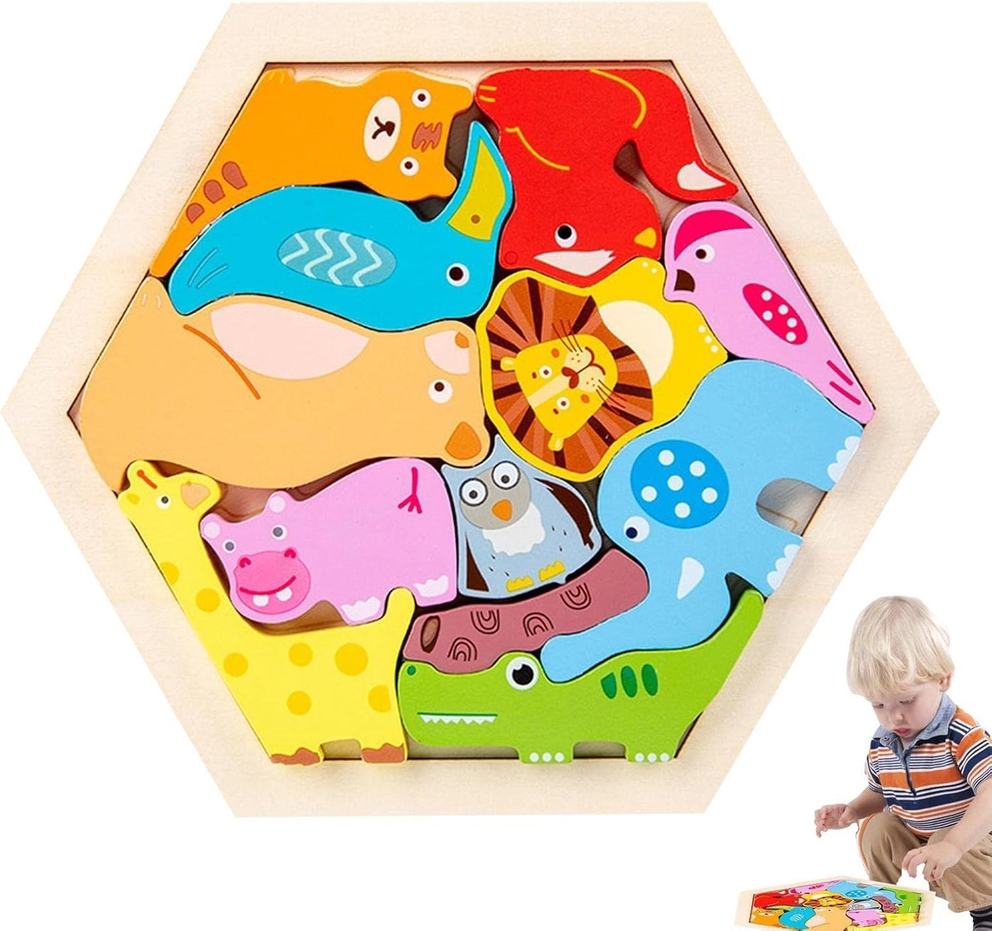 Stacking Puzzle Game - 3-4-Year-Old