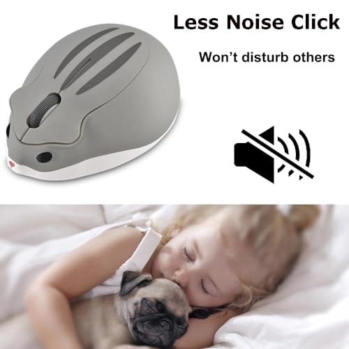Hamster Shape Optical Mouse - Wireless