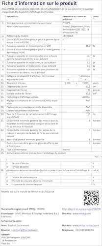 243V7QSB/00 - 24 inch 1920 x 1080