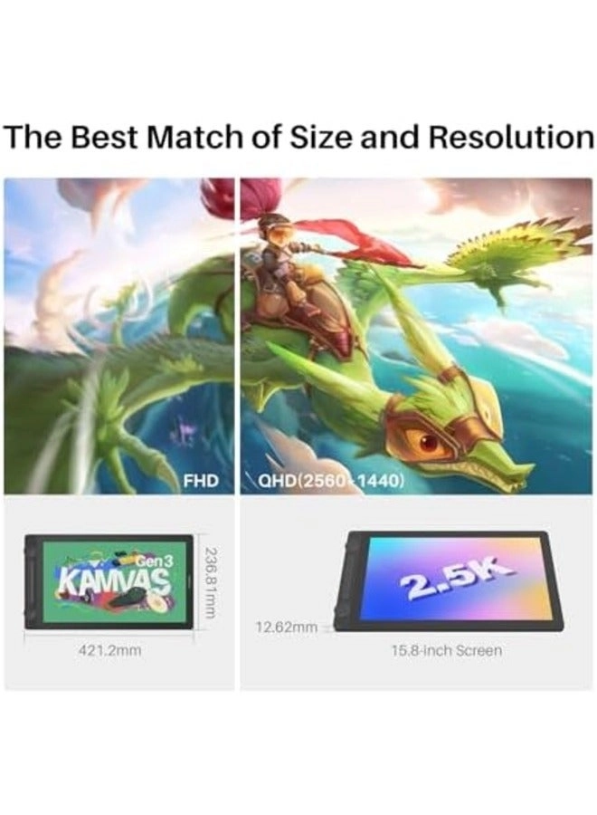 KAMVAS 16 - 16384 levels