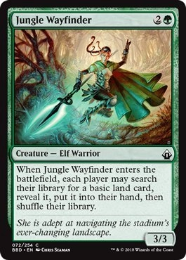 Wizards of the Coast Jungle Wayfinder 072/254 - Battlebond