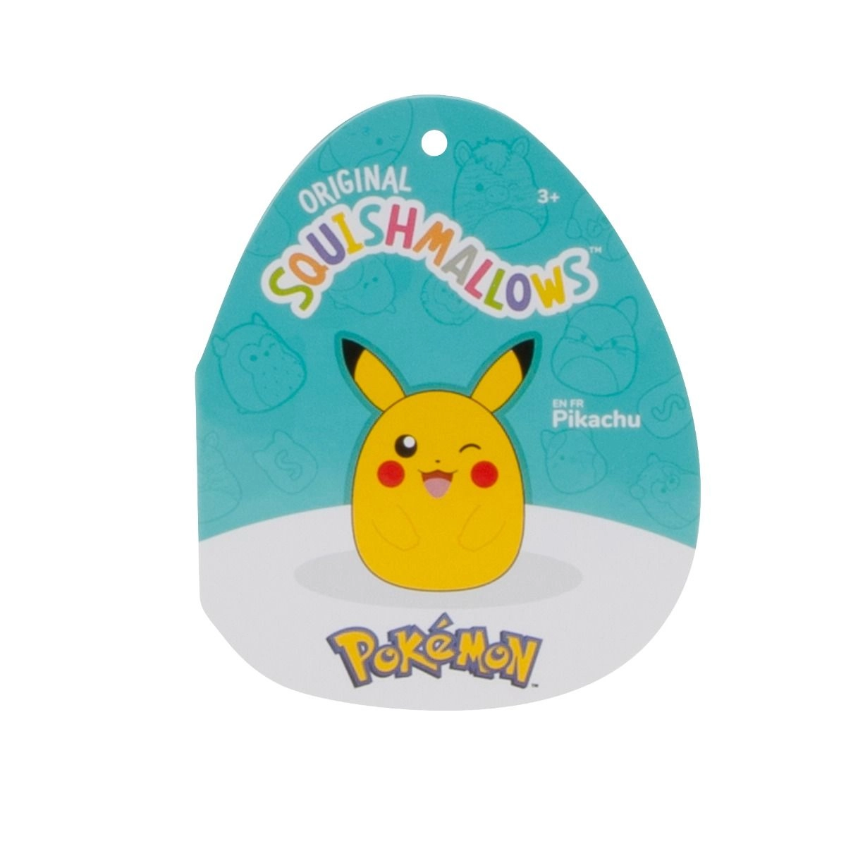 Pikachu Squishmallow Winking 25.4 cm Plush