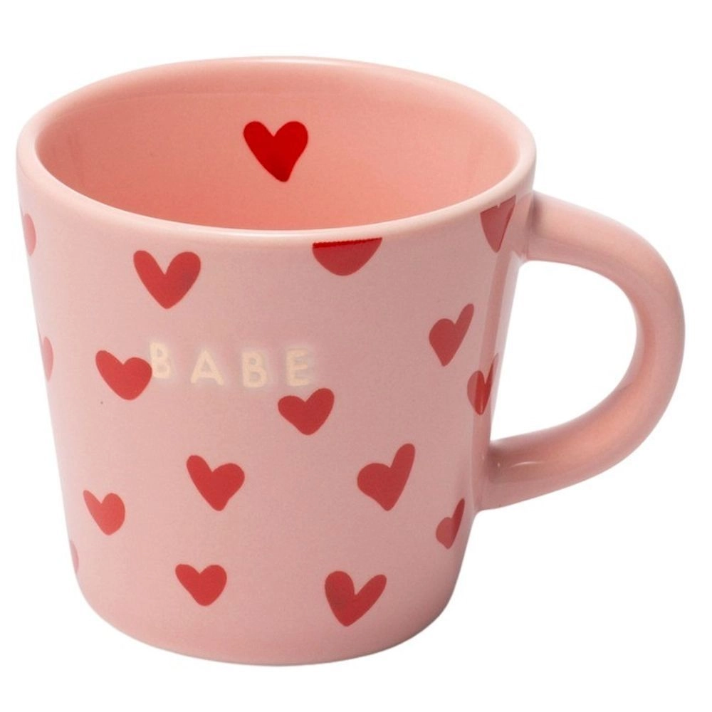 VONDELS Ceramic Espresso Cup Hearts Babe - 80 ml