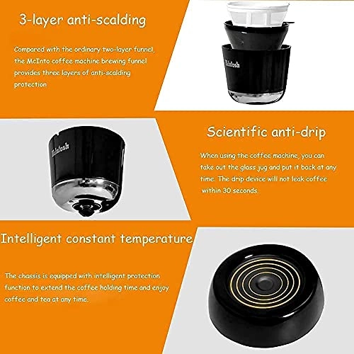 Automatic brewing coffee grinder - Anti-Dry Filter