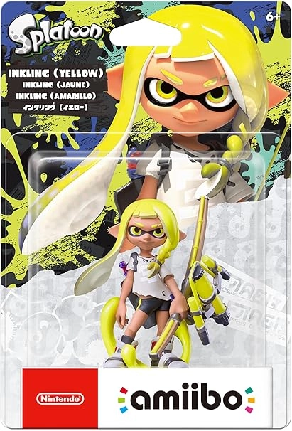 Nintendo amiibo - Inkling - Yellow Splatoon Series