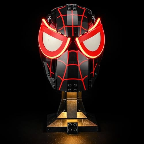 Light for LEGO Miles Morales' Mask 76329 - Plastic