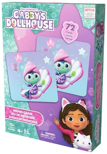 Gabby and the Magic House - Memory Card Game