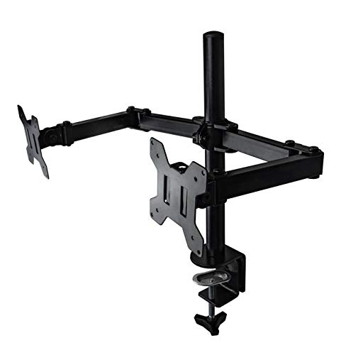 NES BueroTechnik (Renewed) ERGO Dual Monitor Arm - Dual 27" 75x75mm 100x100mm