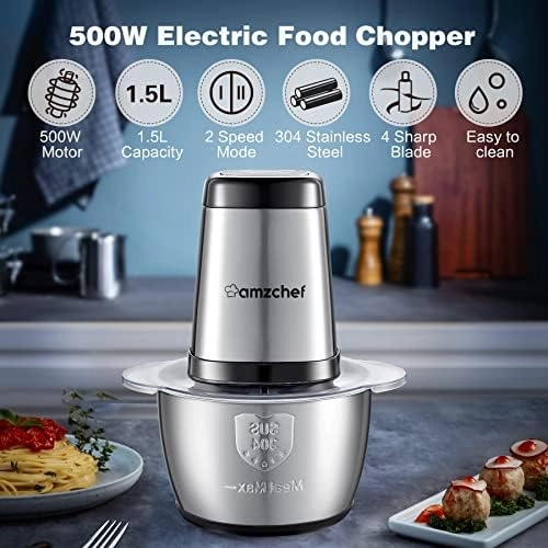 Food Chopper - 1.8 Liters 120 Volts