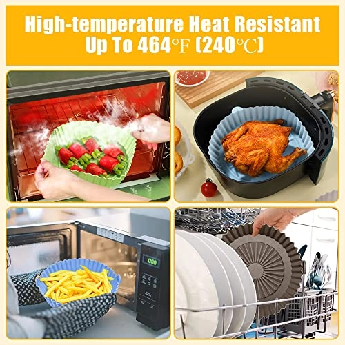 Air Fryer Silicone Pot - Silicone Pack of 2