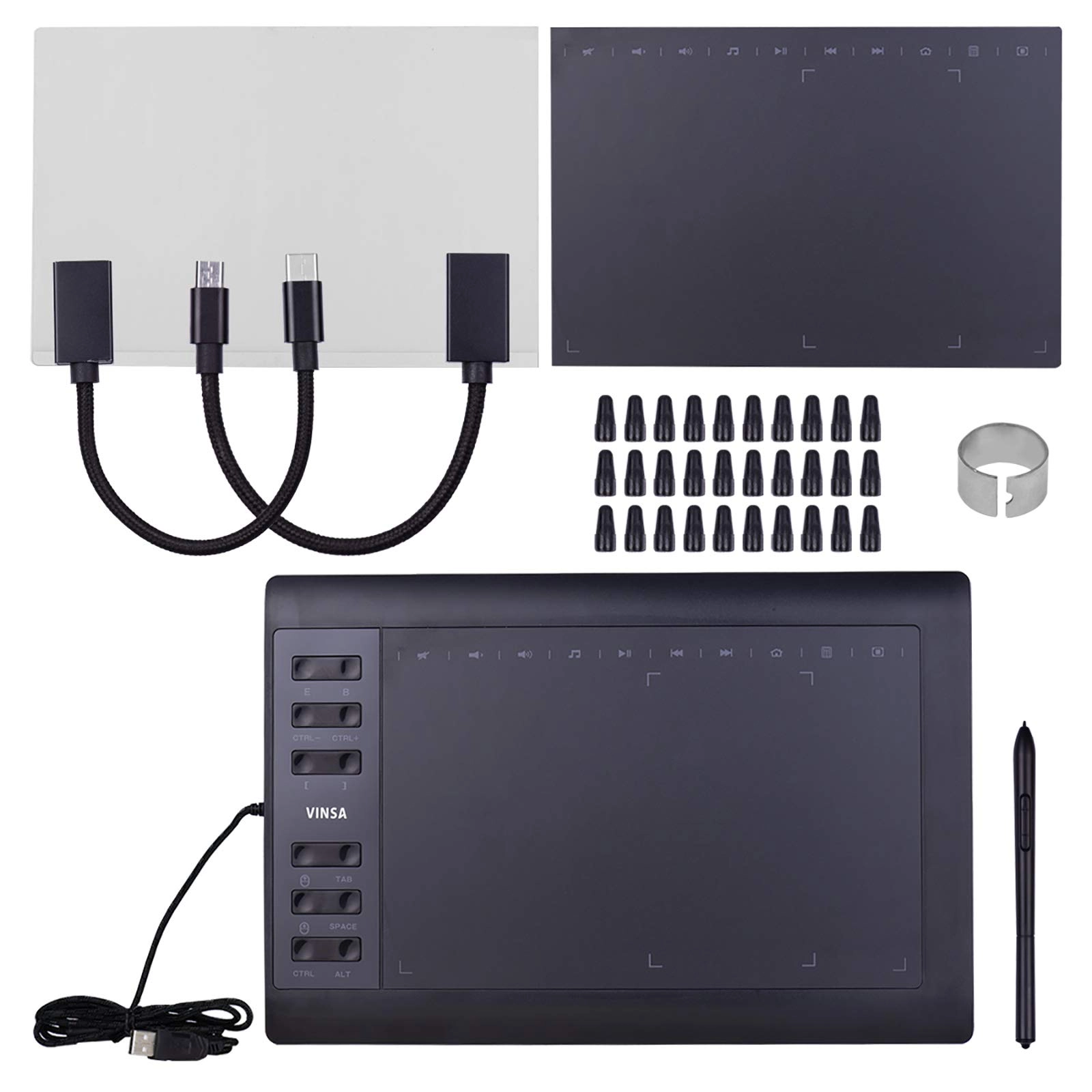 1060 Plus - 254 * 158.8mm/ 10 * 6.25inch 8192Levels