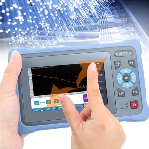 JYLSSKUK Fiber Optic Cable Tester - Portable Visual Fault Locator Optical Power Meter