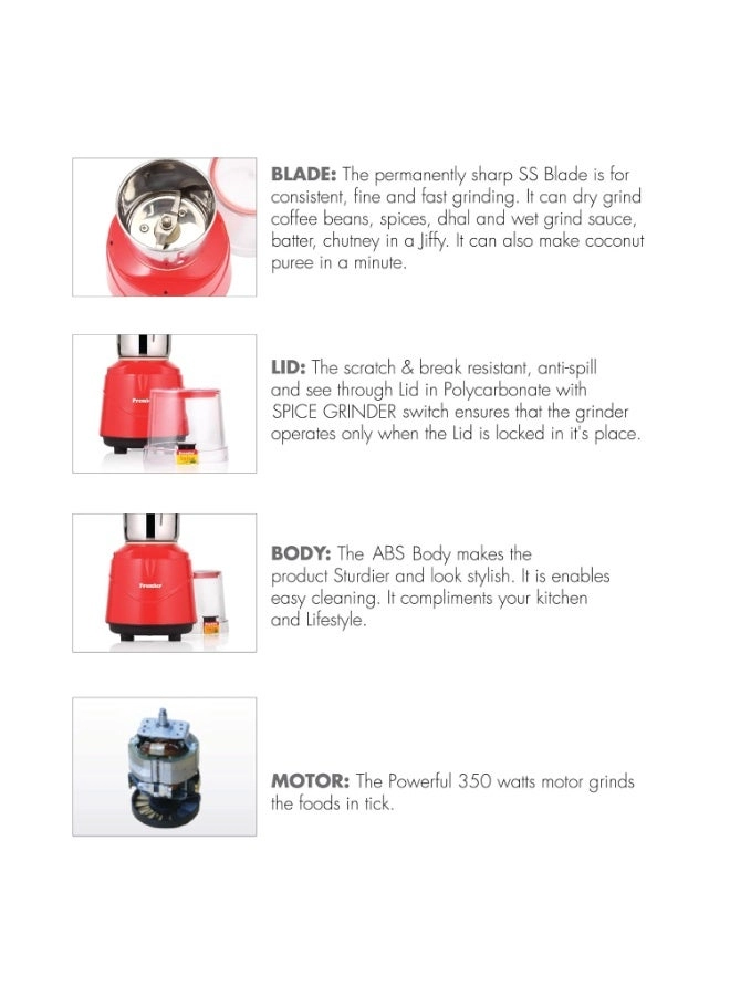 Spice Grinder - 350W 400ml Wet & Dry