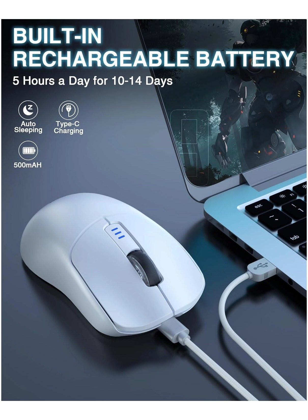 SC580 Gaming Mouse - Wireless