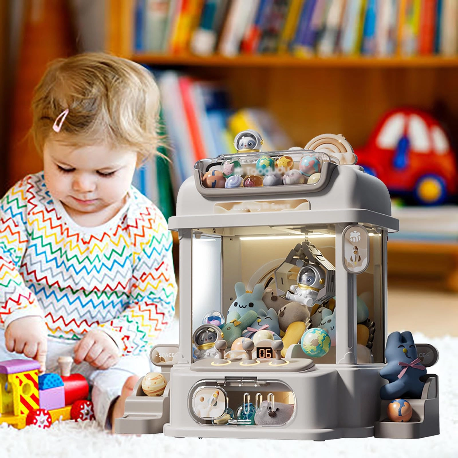 Mini Claw Machine - 4-7 8-12 Year Old