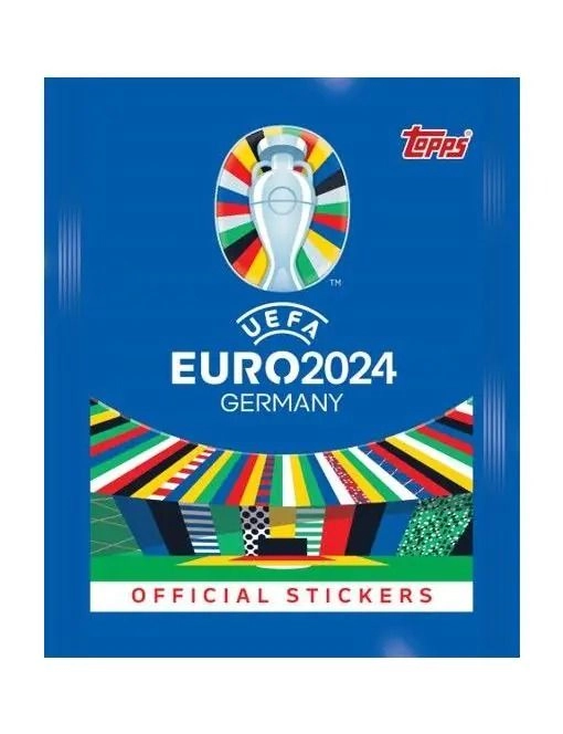 Official Euro 2024 Sticker Collection - Starter Pack - 24pcs