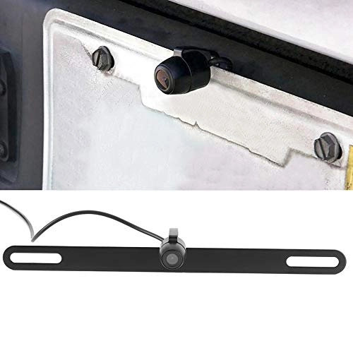 European Car License Plate Frame with Rear View Camera - Infrared 648*488