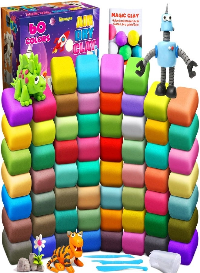 YOPINSAND Air Dry Clay - Clay 60pcs.