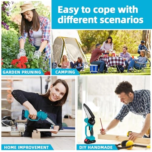 Mini Cordless Chainsaw - 850 watts