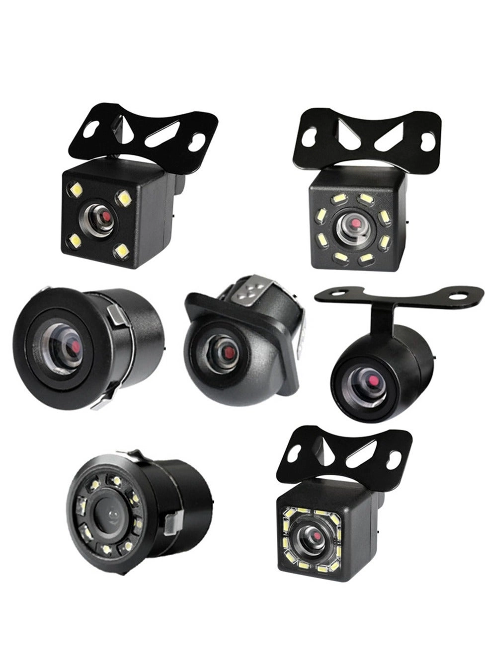 HD reversing camera with light - night vision 720*480 pixels