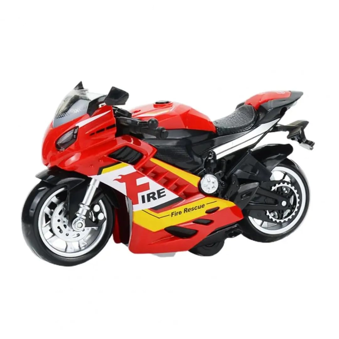 PLUSPOINT, md Fire Bike - 1:14 1 pcs