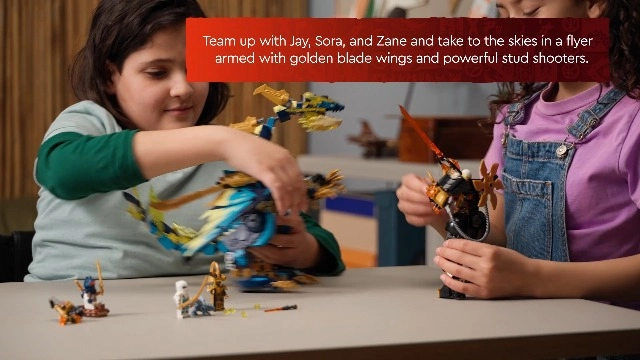 NINJAGO Elemental Dragon vs. The Empress Mech (71796) - Dragons Rising Series