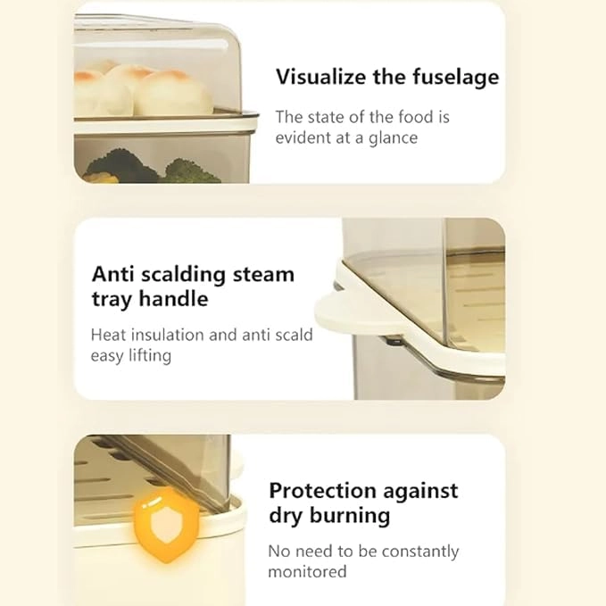 Electric Multifunctional Steamer - 24 Liters