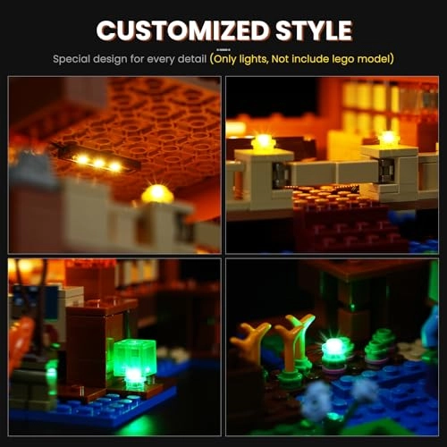 The Frog House (21256) - LED Light Kit