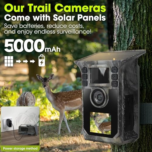 Solar Trail Camera - 64MP