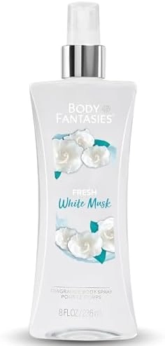 Parfums De Coeur Signature Fragrance Body Spray - 8 Fluid Ounce Fresh White Musk