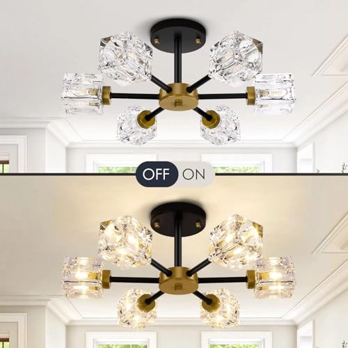 JC2035.6 - 6-Light Crystal