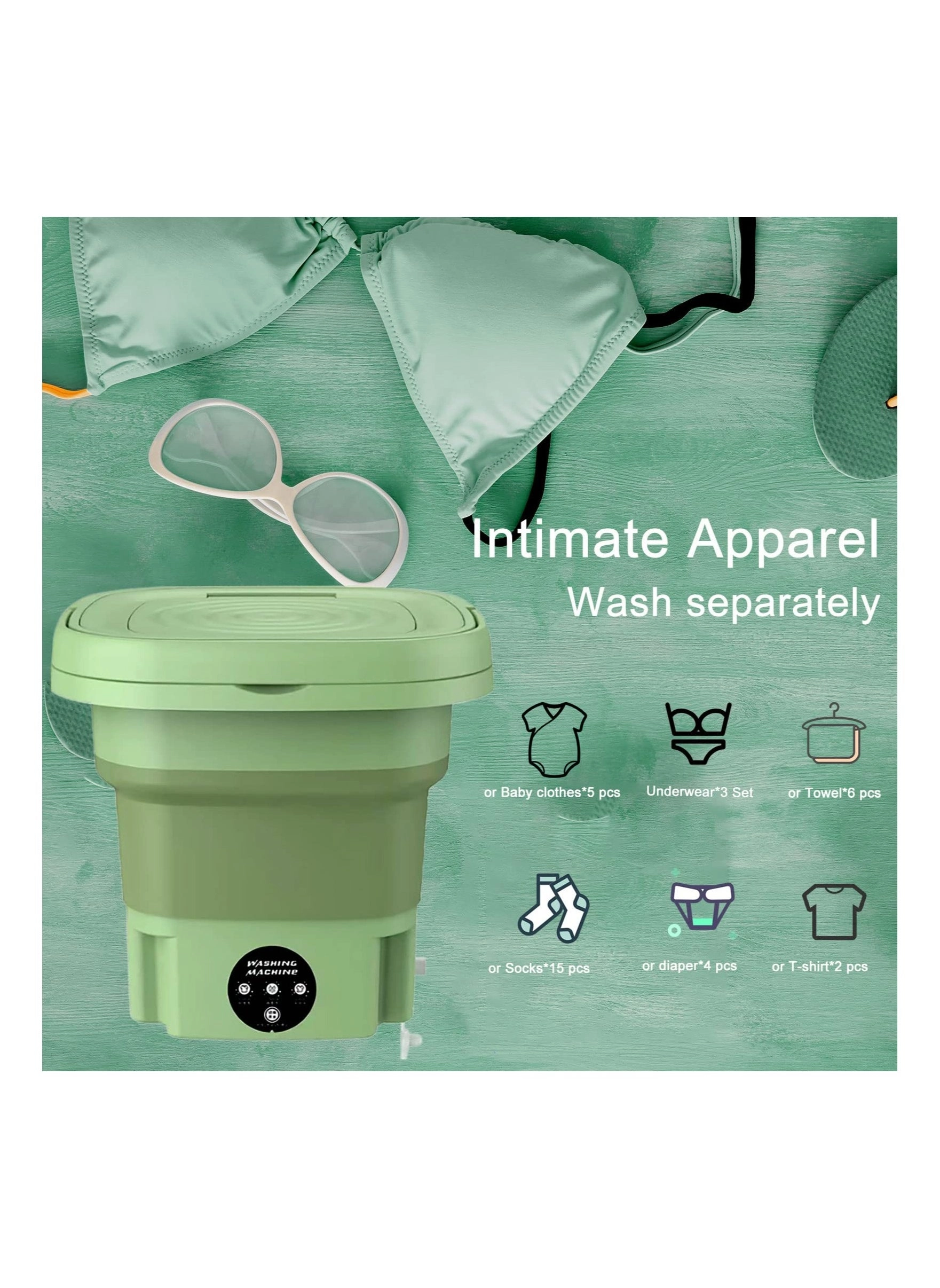 Portable Mini Washing Machine