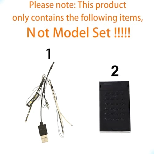 LED Light Kit for LEGO Fast and Furious Toyota Supra MK4 42204