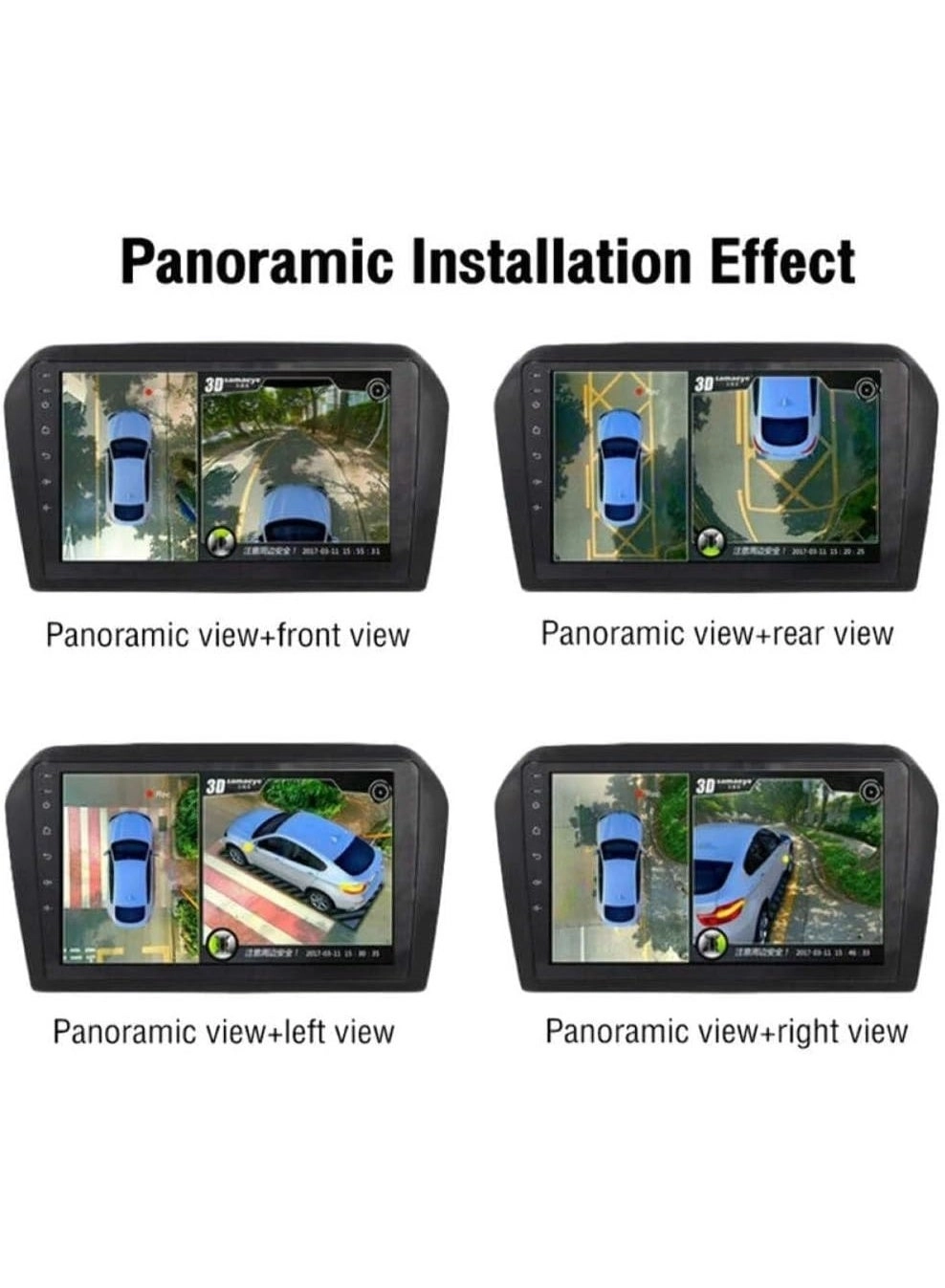 360 Car Camera System - Night Vision