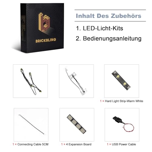 77237 Dodge Challenger SRT Hellcat - Battery & USB LED Light Kit