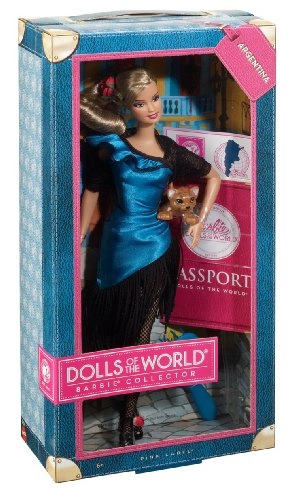 Dolls of the World Argentina - Collector Doll Satin Ages 6+