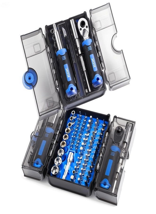 XOOL Ratchet Screwdriver Multi-Bit Screwdriver Set (78 Pcs)