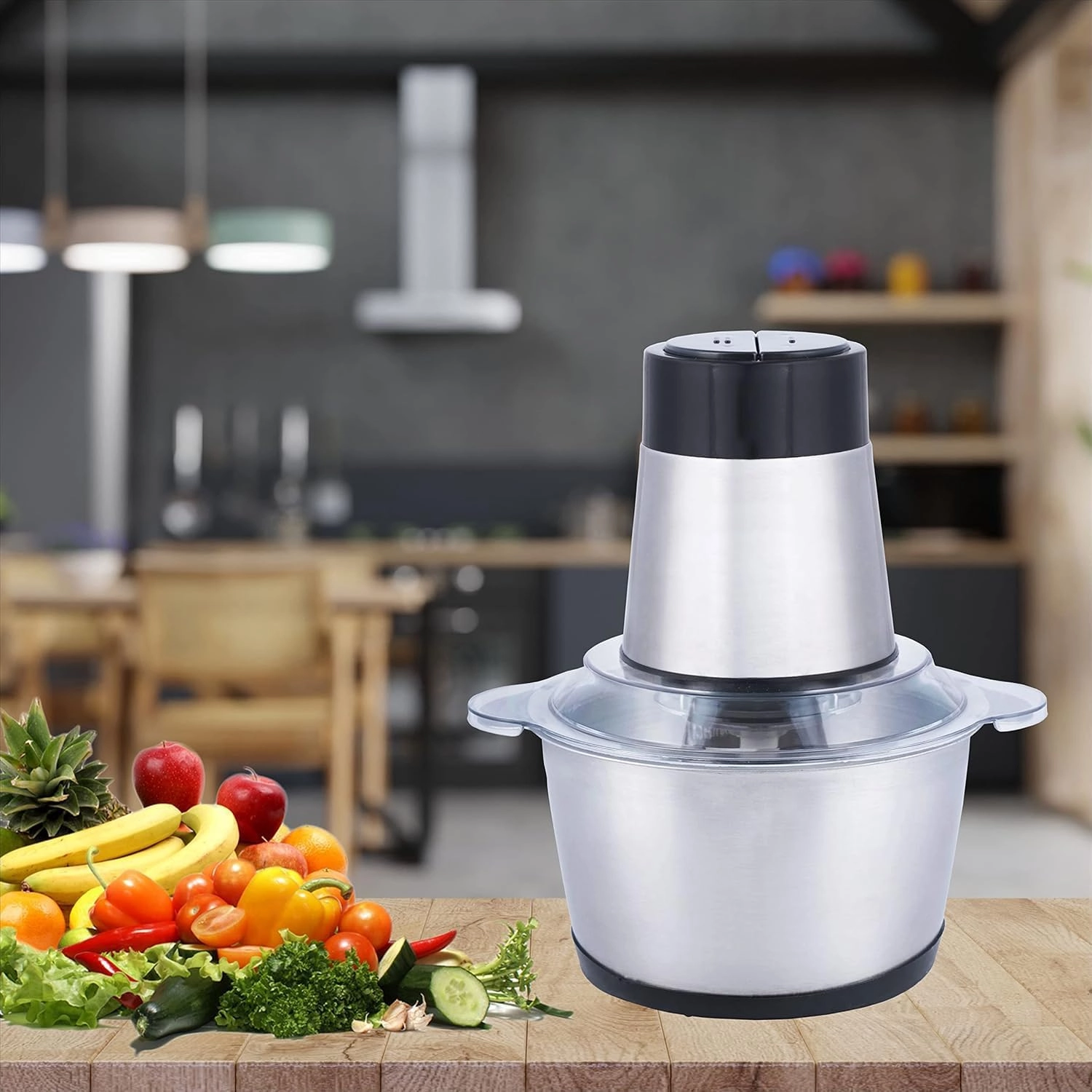Shashwat Enterprise Electric Meat Grinder & Food Processor - 2 Liters 250 watts