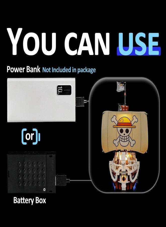 LED Light for Lego-75639 - One Piece