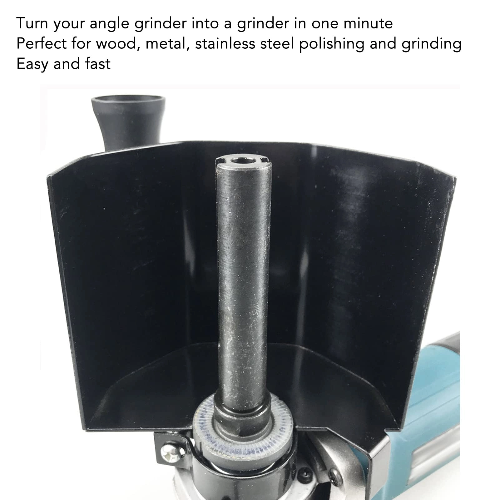 Burnishing Polishing Machine - Handheld Angle Grinder